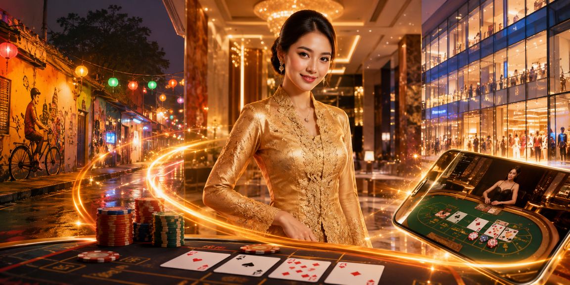 Pengalaman kasino dalam talian gaya kebaya Pulau Pinang di platform ez115