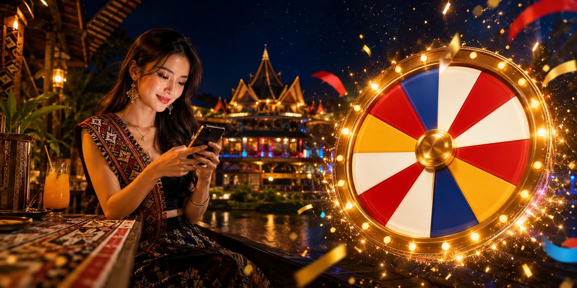Cabutan bertuah dan permainan kasino langsung gaya Melayu Sarawak di ez115